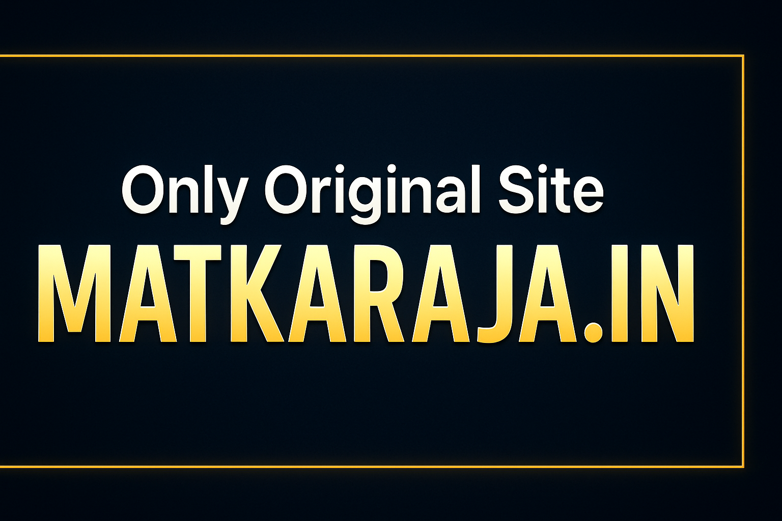 Matka Raja Logo - Final Ank Kalyan Results